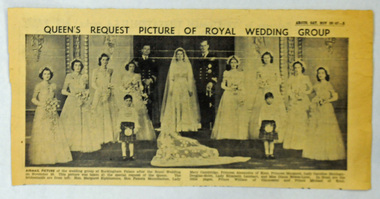 newspaper clipping, November 29 1947