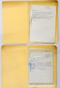 documents in folder, 1988 -1992