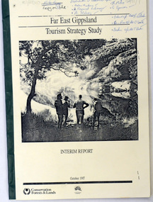 book / document, Far East Gippsland Tourism Strategy Oct 1987, October 1987