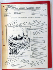 document, Pulp Mill Women's Awareness Group, 1989