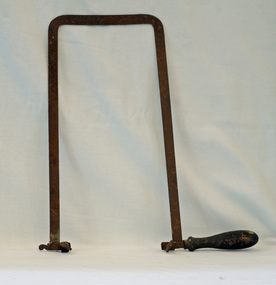 fret saw frame, early 20th century