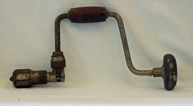 ratchet brace, first half 20th century