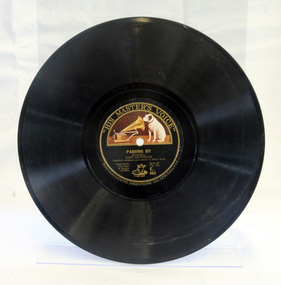 gramophone record, circa 1929