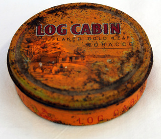 tobacco tin, first half 20th century