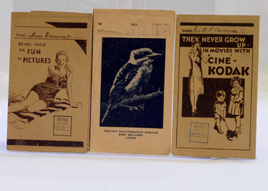 film wallets, Early 20th century