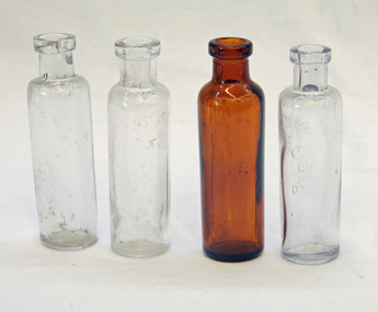 bottles, first half 20th century