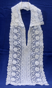 lace collar and dress front, late 19th -early 20th century