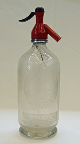 soda syphon bottle, first half 20th century