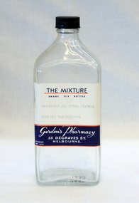 bottle, first half 20th century