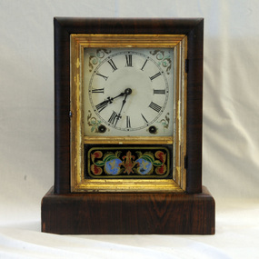 mantel clock, late 1840's