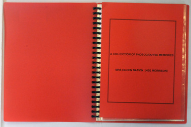 folder, Photographic Memories Morrison Familiy, C 2000