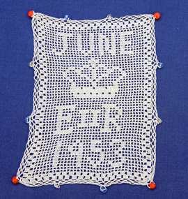 jug cover, 1953