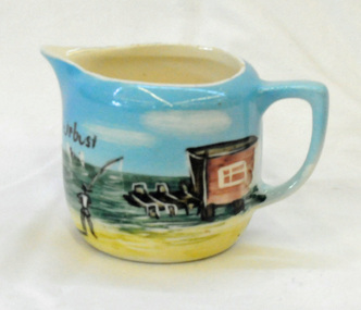 souvenir jug, first half 20th century