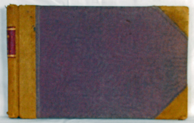ledger, POUND KEEPERS BOOK ORBOST COUNCIL, mid 20th century