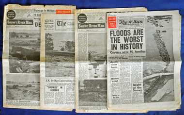 newspapers, February 1971