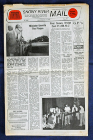 newspaper, Snowy River Mail, 1.12.1976
