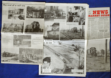 newspaper clippings, August, September 1987