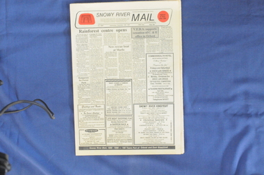 newspapers, Snowy River Mail, 1990