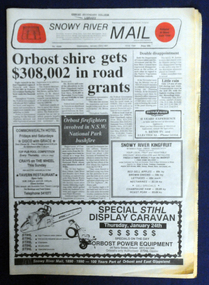 newspapers, Snowy River Mail, 1991