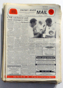 newspapers, Snowy River Mail, 1994