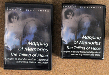 discs and tapes, Mapping of Memories The Telling of Place, 1991-1993
