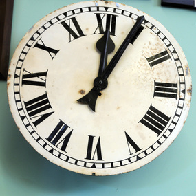 clock, mid-late 19th century