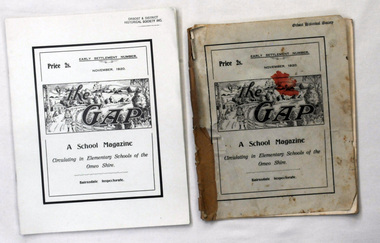 magazine, The Gap 1920, 2245.1 in 1920; 2245.2 in 1990