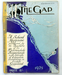 magazine, Keating Wood Pty Ltd, The Gap 1925, 1925