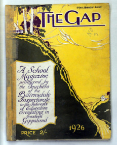 magazine, Keating Wood Pty Ltd, The Gap 1926, 1926