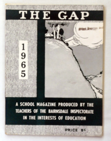 magazine, James Yeates & Sons Printing Pty Ltd, The Gap 1965, 1965