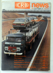 magazine, CRB News, August 1976