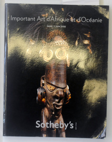 catalogue, Important Art d'Afrique et d'Oceanie, 2008