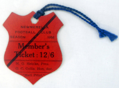 ticket, Snowy River Mail as "Mail" Print, 1956