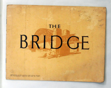 book, The Bridge, 1930's