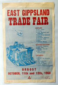 posters and map, Snowy River Mail as "Mail" Print, 1968