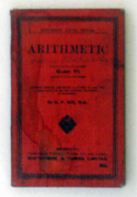 book, Whitcombe & Tombs Ltd, Arithmetic, 1913?