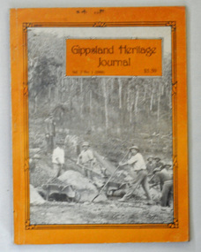 book, E-Gee Printers Pty Ltd, Gippsland Heritage Journal, 1988