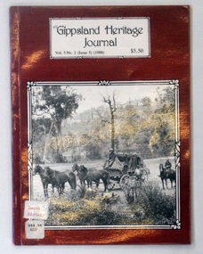 book, E-Gee Printers Pty Ltd, Gippsland Heritage Journal, 1988