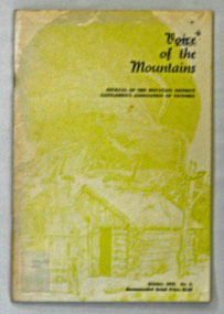 journal, Enterprise Press, Voice of the Mountains, October 1979