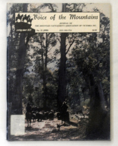 journal, E-Gee Printers, Voice of the Mountains, 190