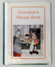 book, Grandma's Recipe Book, 2003