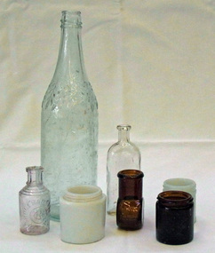 bottles, early 20th century
