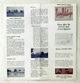 pamphlet, Snowy River Mail, Happy Holidays
