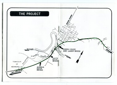 pamphlets, Princes Freeway - Orbost Section, 1976