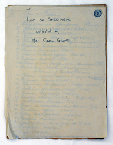 document, Grove, Carl, June 18 1910