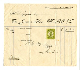 account, February 1911