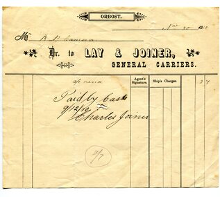 receipt docket, November 30, 1910