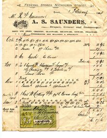 account, 1st February, 1914