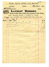 account, March 31st 1911