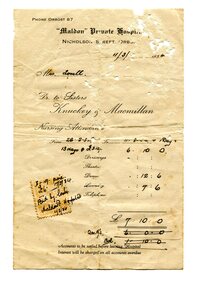 account, 11th March, 1934